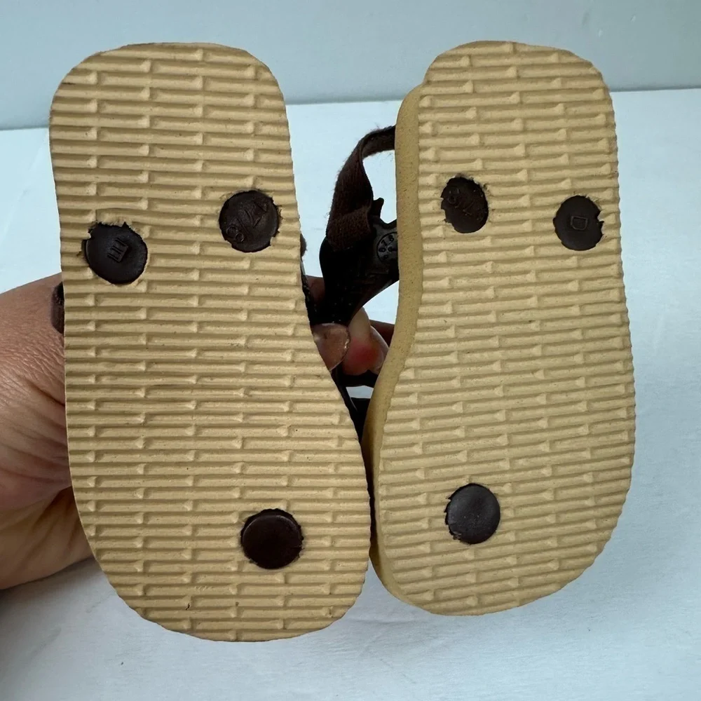 Havaianas Baby Disney Tigger Sandals Sz 4